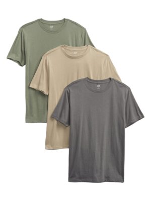 GAPMen's 3-Pack Everyday Short Sleeve Tee T-Shirt